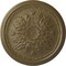 Ekena Millwork Luton Ceiling Medallion (Fits Canopies up to 1 1/8"), Hnd-Painted Mississippi Mud, 15 3/4"OD x 5/8"P CM16LUMMF - alternate 1